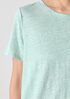 Organic Linen Jersey Crew Neck Tee
