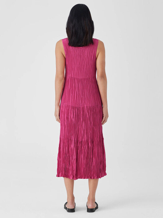 Eileen Fisher Tiered Silk Maxi Dress Eileen Fisher Tiered Silk Maxi Dress