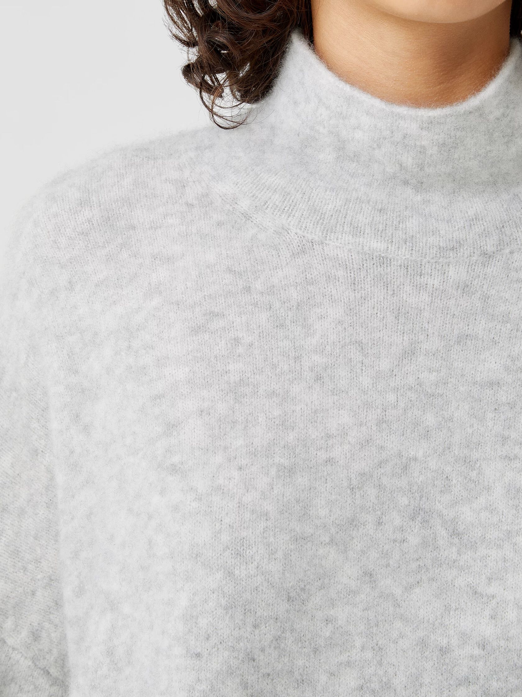 Cashmere Silk Bliss Turtleneck Box-Top