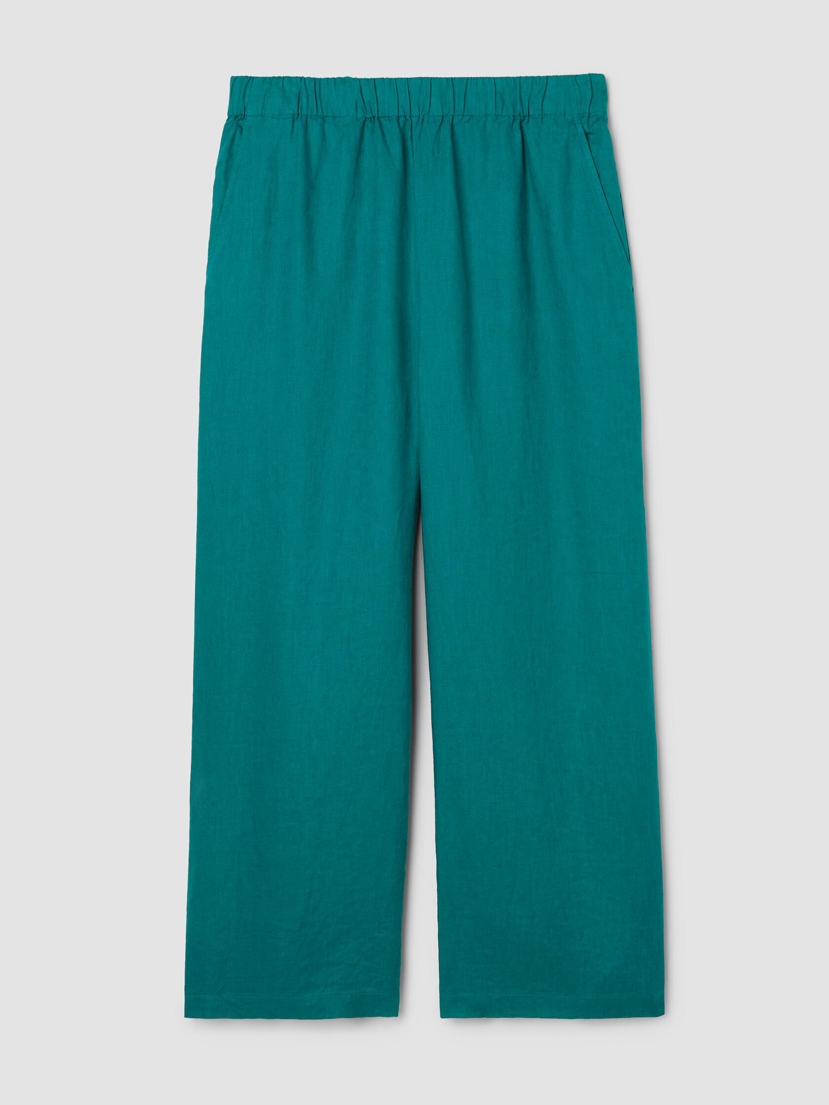 Organic Linen Wide-Leg Pant