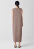 Stretch Jersey Knit Round Neck Dress