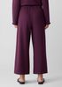Lightweight Organic Cotton Terry Wide-Leg Pant
