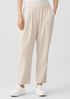 Soft Twill Pleated Tapered Pant