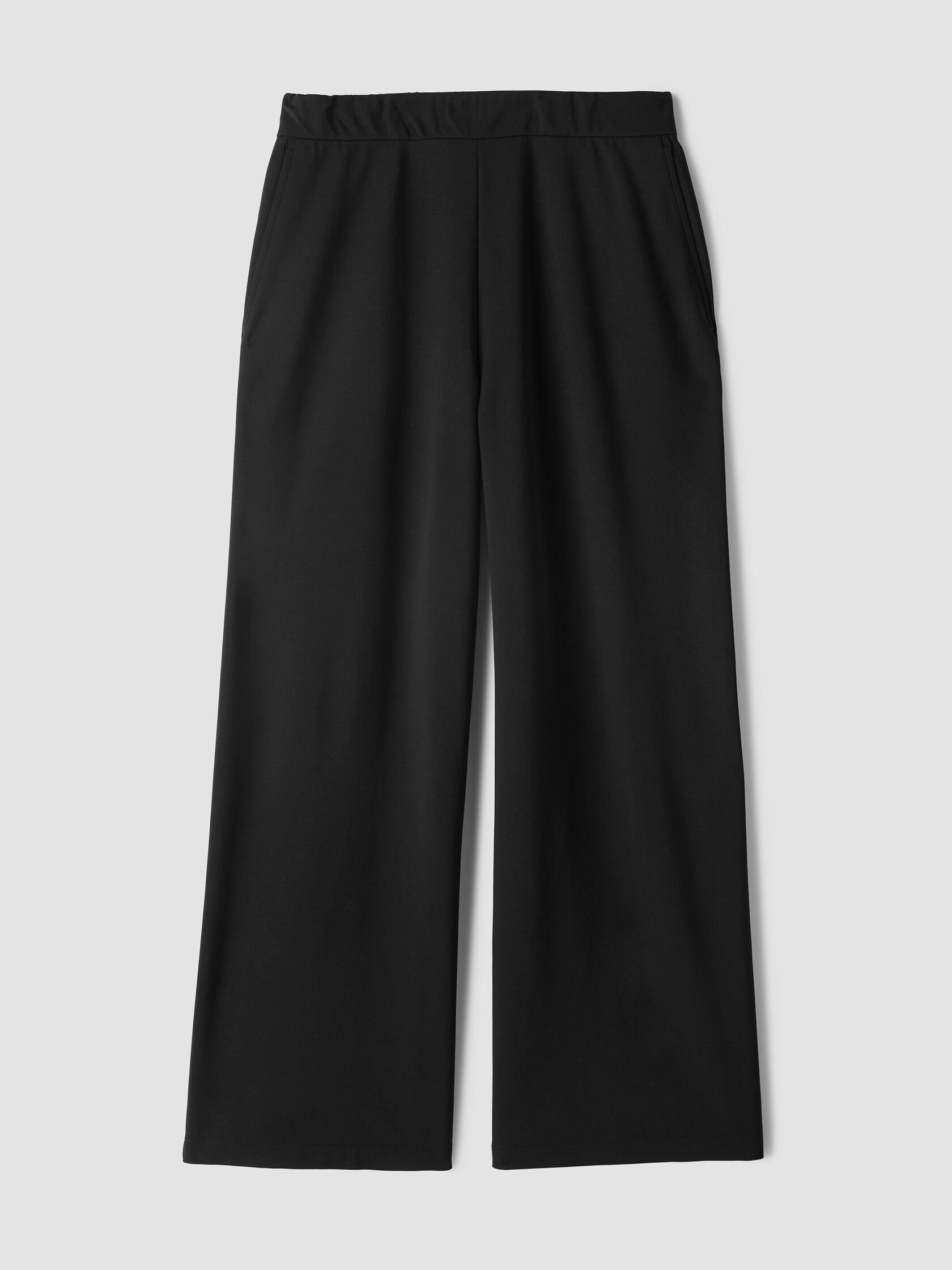 Extra-Fine Ponte Wide-Leg Pant