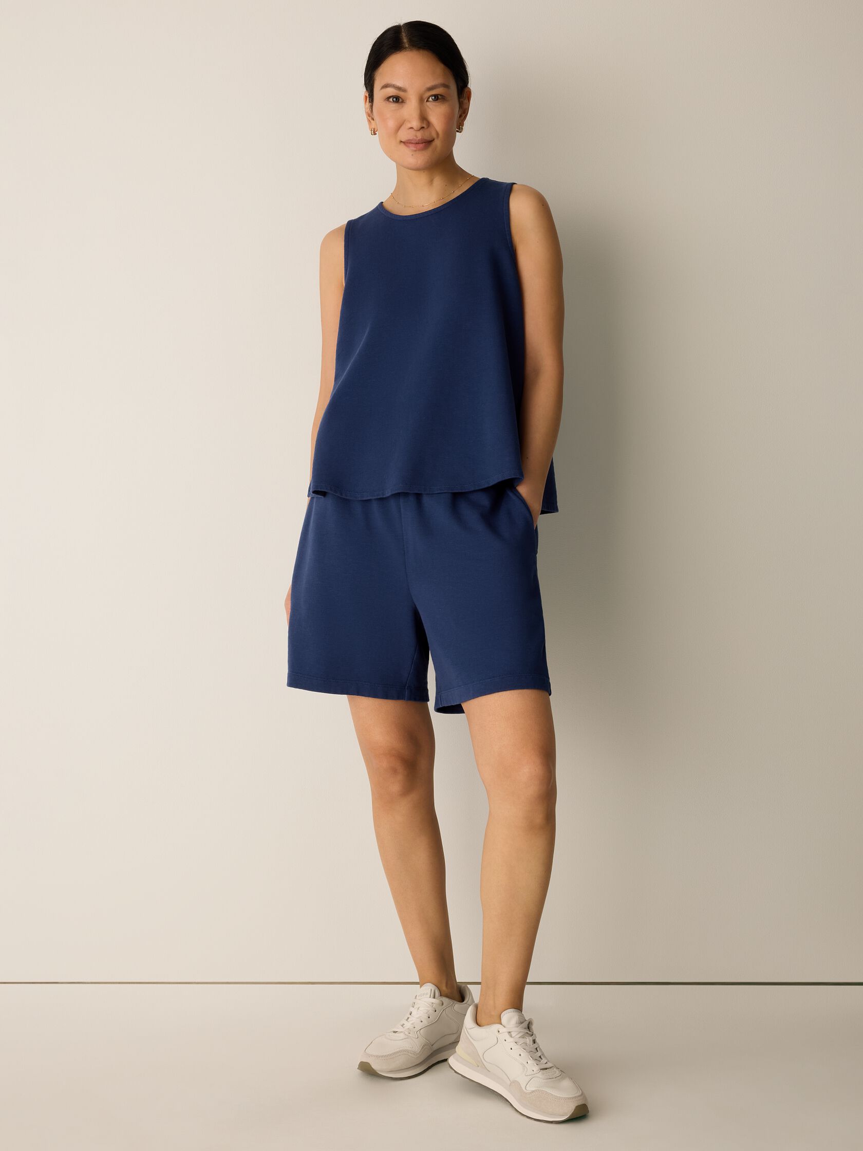 Garment-Dyed Organic Cotton Terry Shell