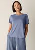 Organic Linen Jersey Crew Neck Tee