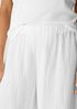 Organic Cotton Lofty Gauze Wide-Leg Pant