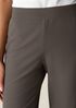 Washable Stretch Crepe Slim Pant