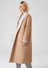 Doubleface Wool Cashmere Shawl Collar Coat
