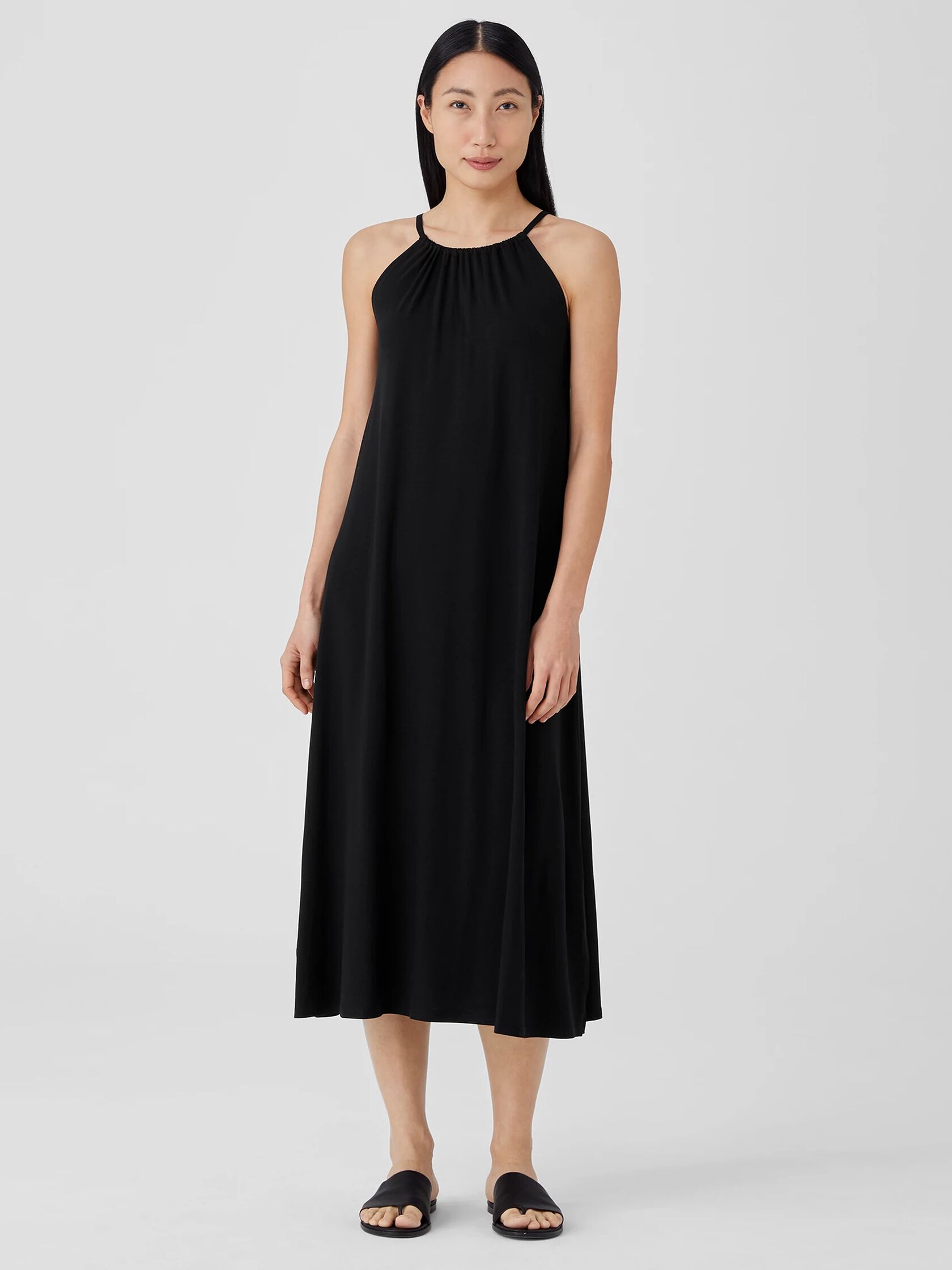 Fine Jersey Halter Dress