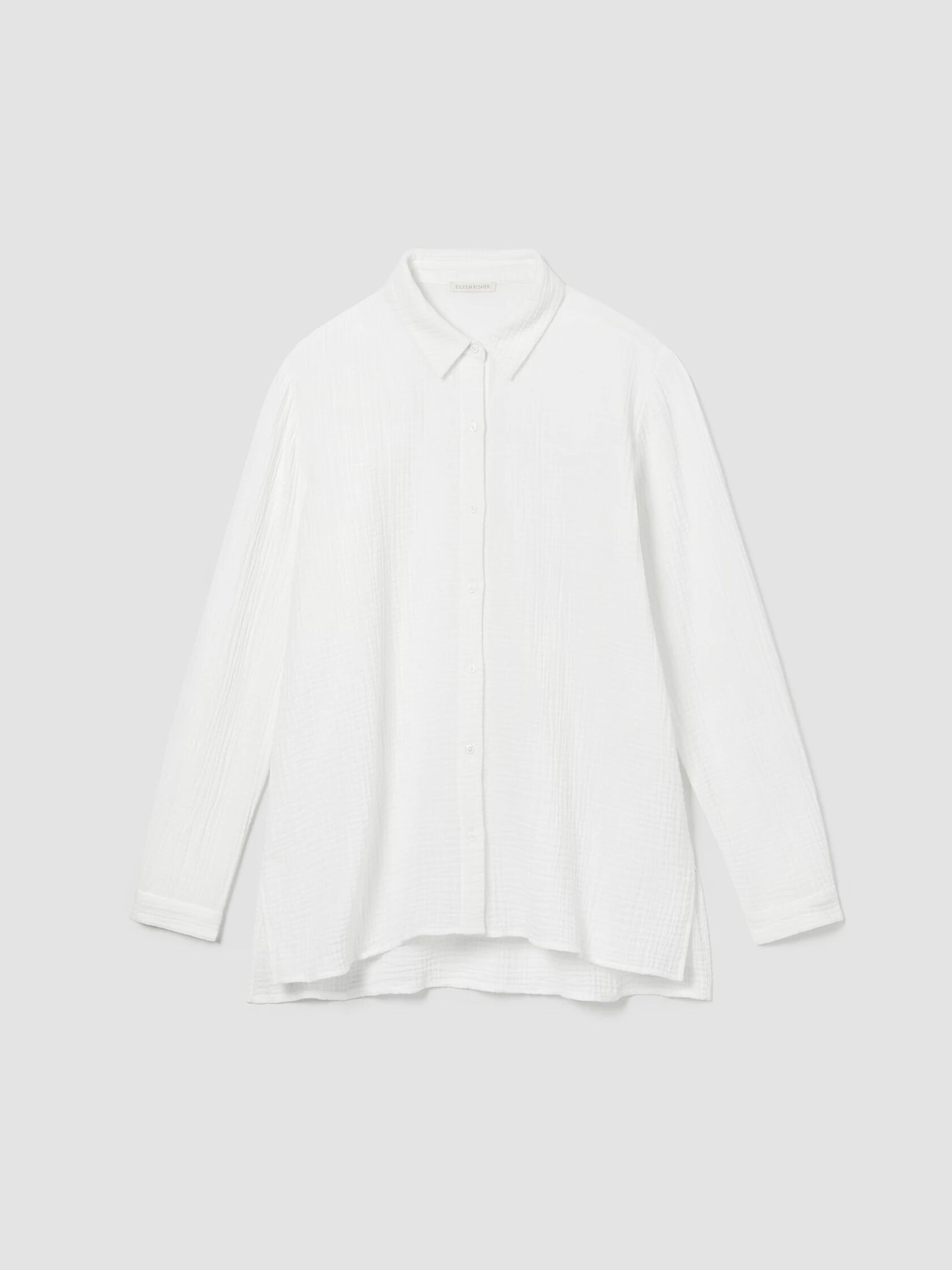 Organic Cotton Lofty Gauze Classic Collar Shirt
