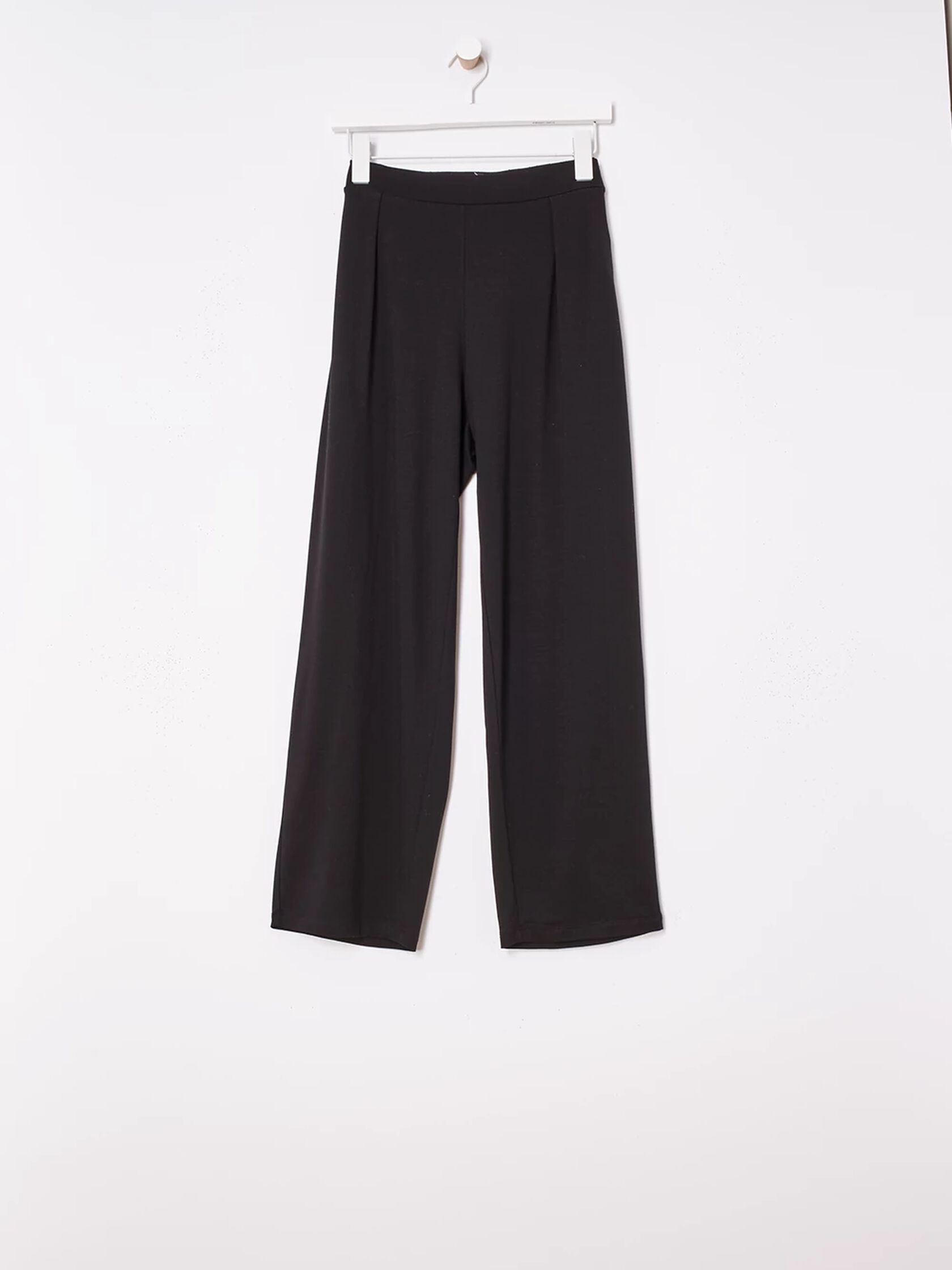 Fine Jersey Pleated Slouchy Pant