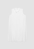 Washed Organic Cotton Poplin Sleeveless Dress