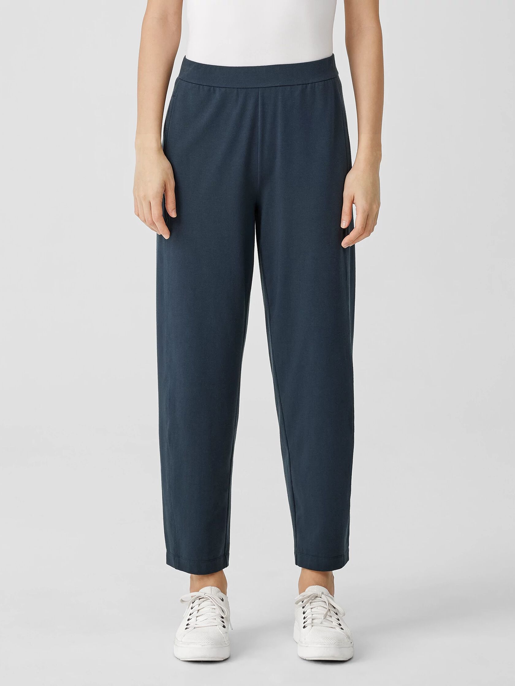 Traceable Cotton Jersey Lantern Pant