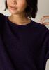 Chenille Blend Crew Neck Top