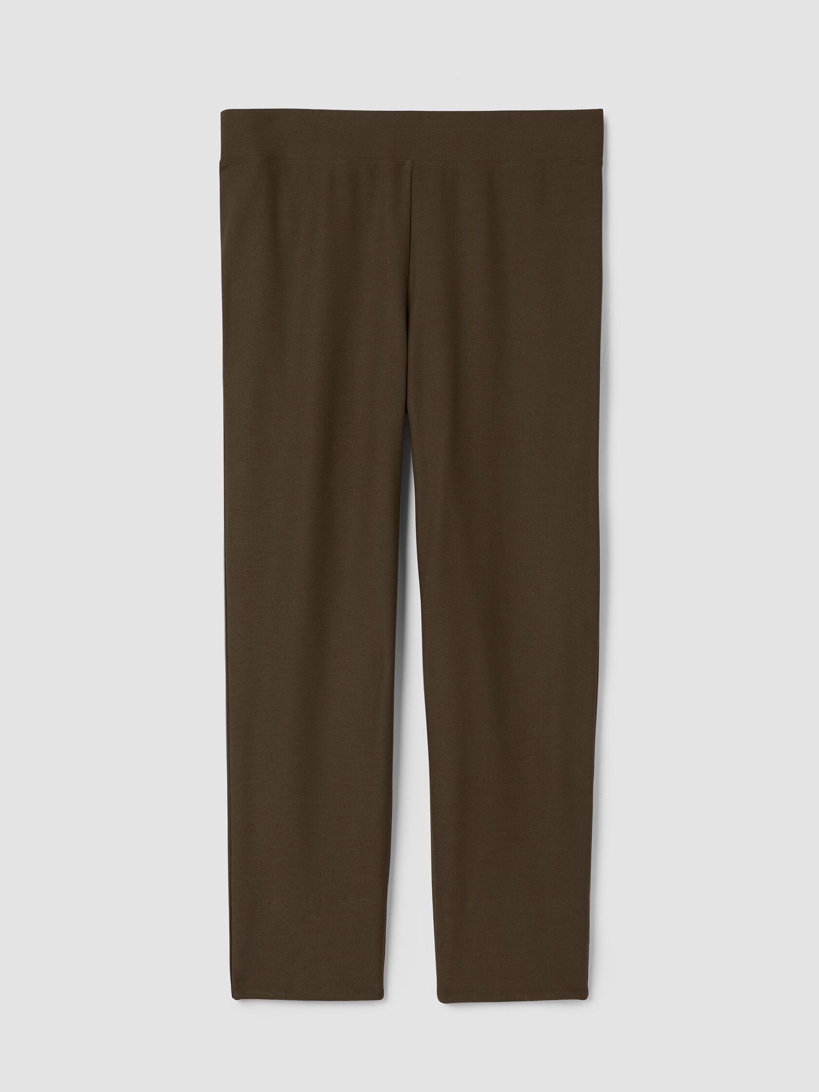 Washable Stretch Crepe Slim Pant