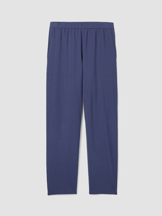 Pima Cotton Stretch Jersey Tapered Pant