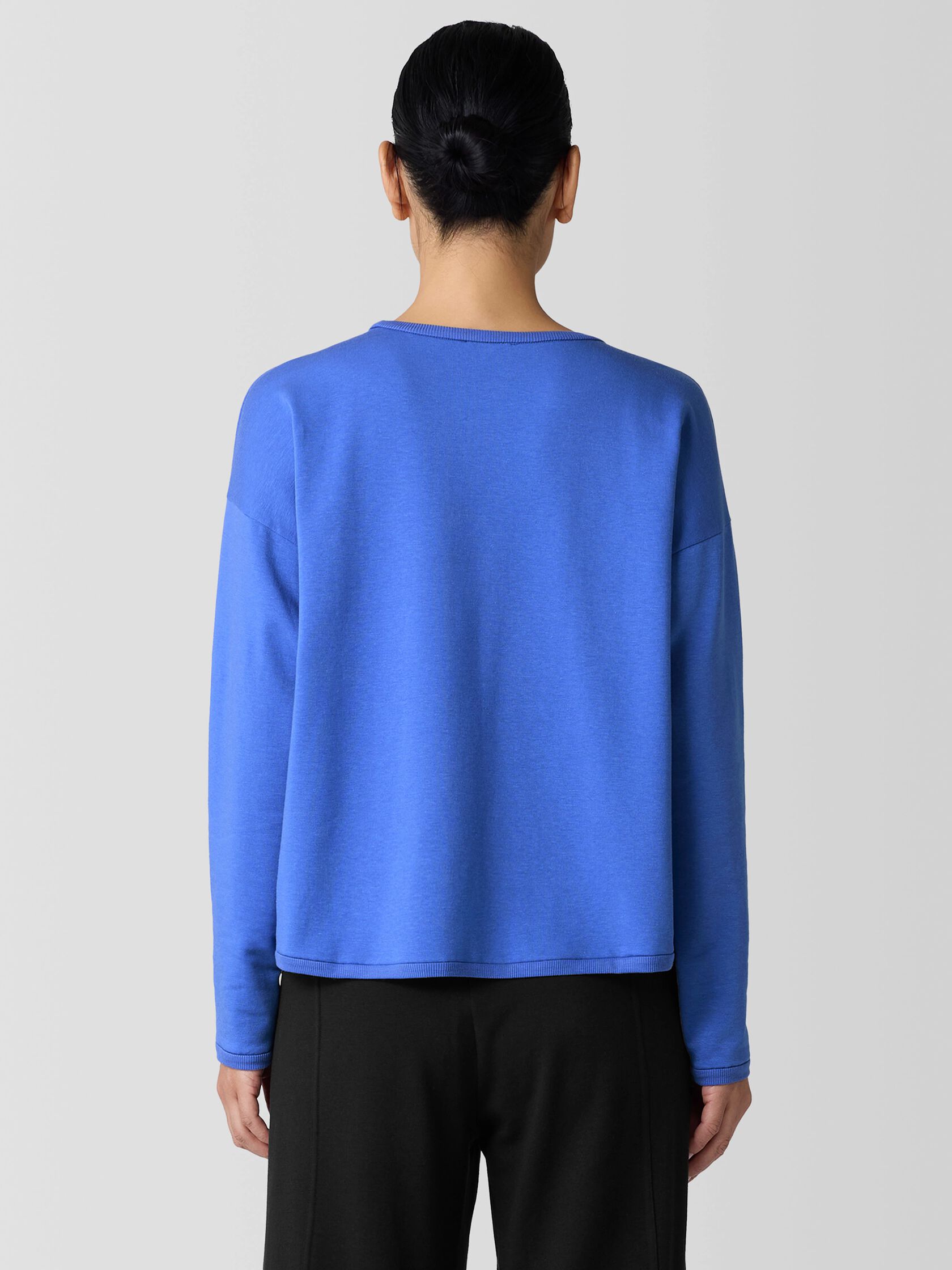 Cozy Brushed Terry Hug Box-Top