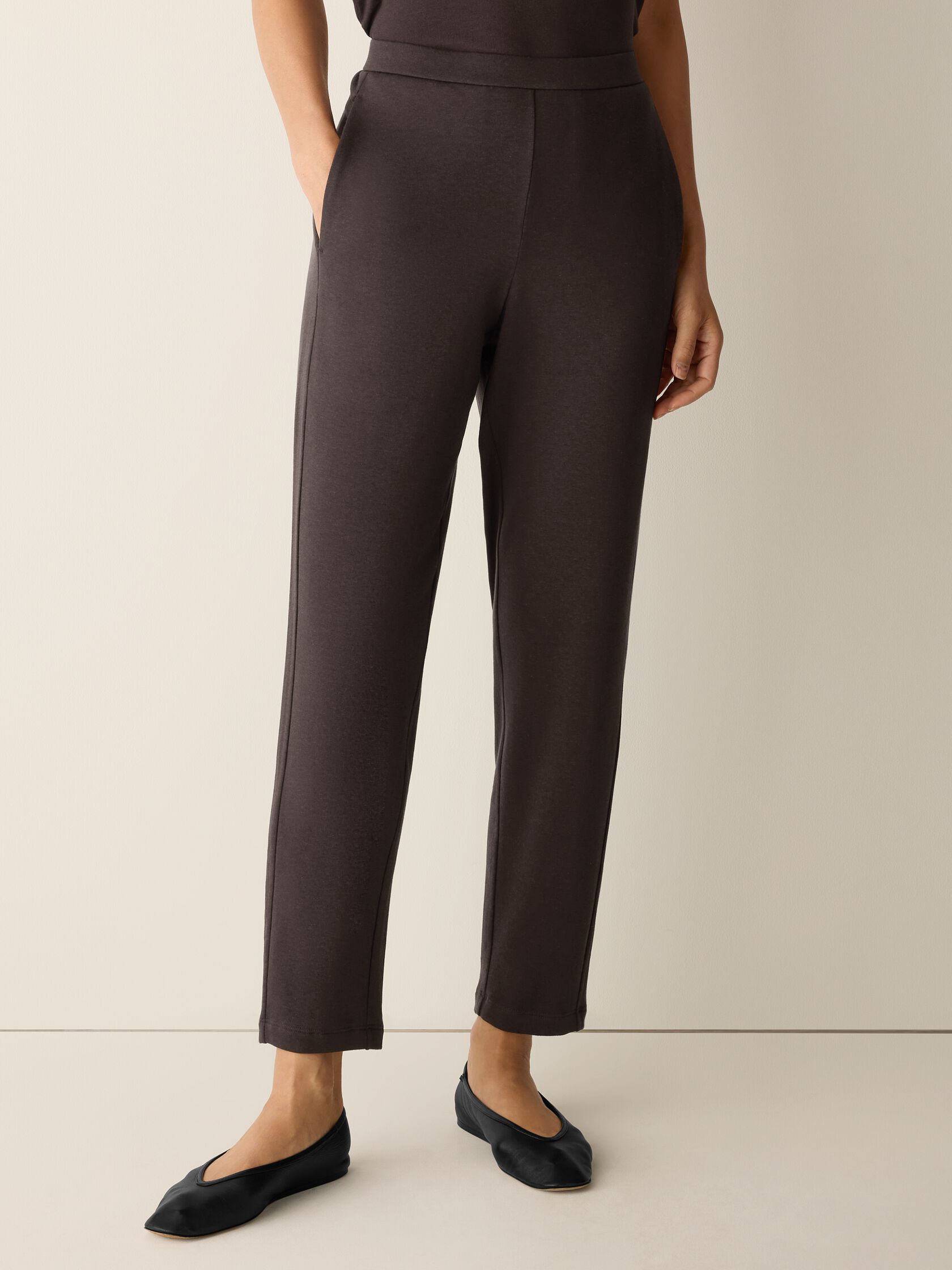Cozy Brushed Terry Hug Slouchy Pant