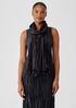 Crinkled Silk Scarf