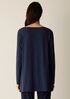 Fine Jersey Ballet Neck Long Top