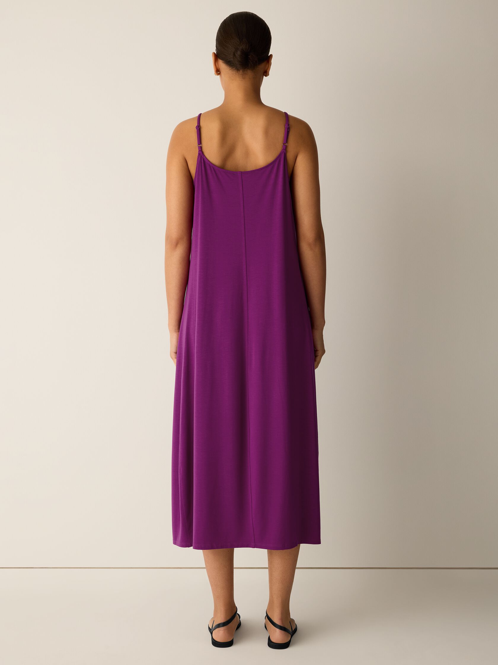 Fine Jersey Lantern Dress