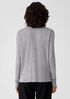 Ribbed Organic Pima Cotton Blend Top