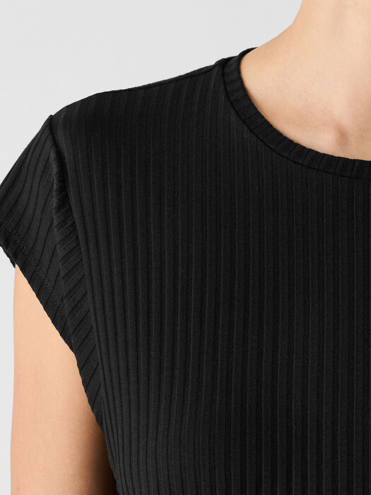 eileen fisher ribbed dress Tencel Stretch Rib Dress Eileen Fisher Renew