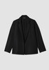 Felted Wool Jersey Blazer in Regenerative Wool