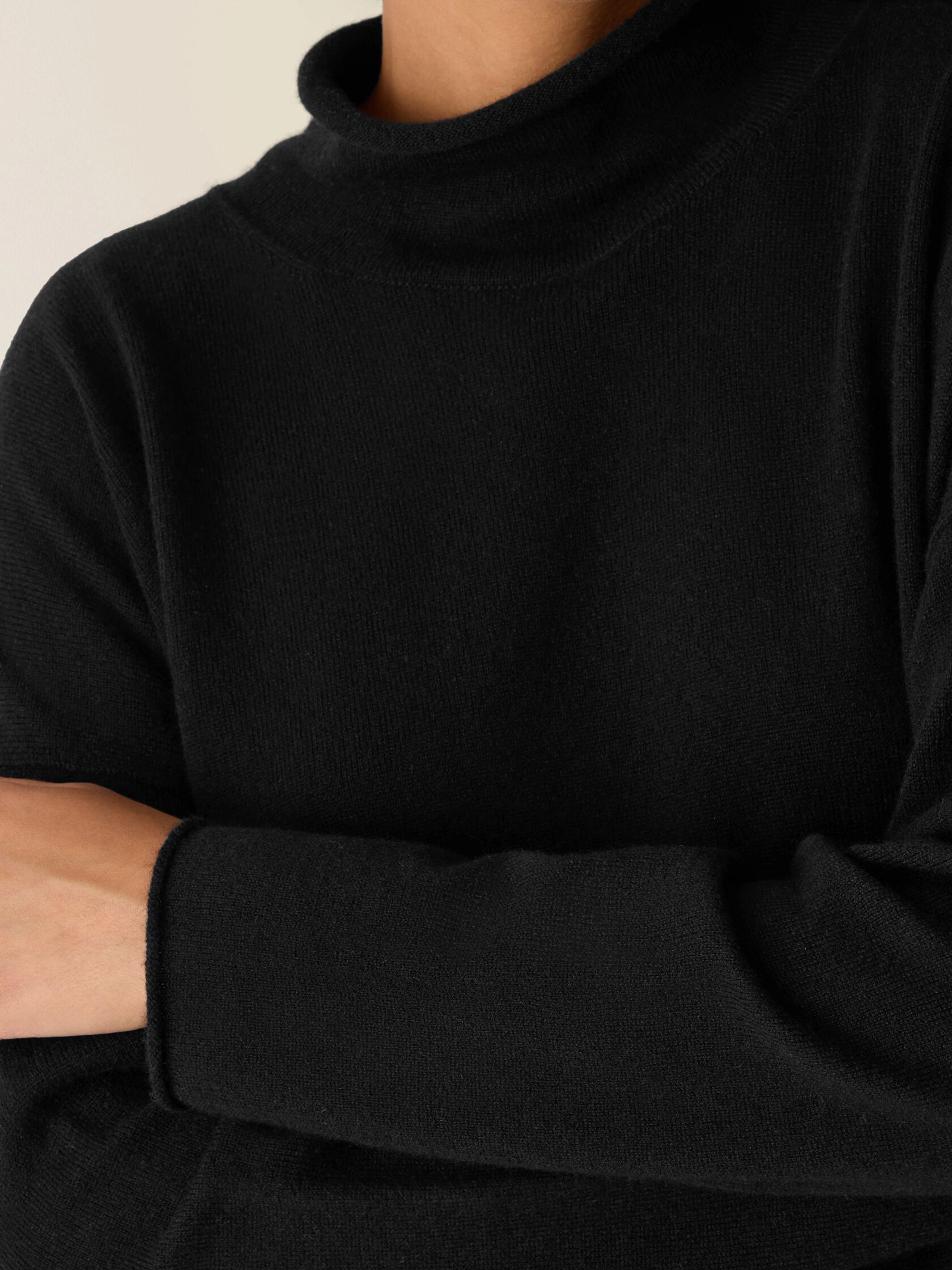 Italian Cashmere Turtleneck Top