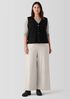 Lightweight Boiled Wool Vest in Regenerative Wool