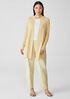 Organic Cotton Linen Long Cardigan