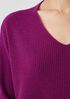 Italian Cashmere V-Neck Top