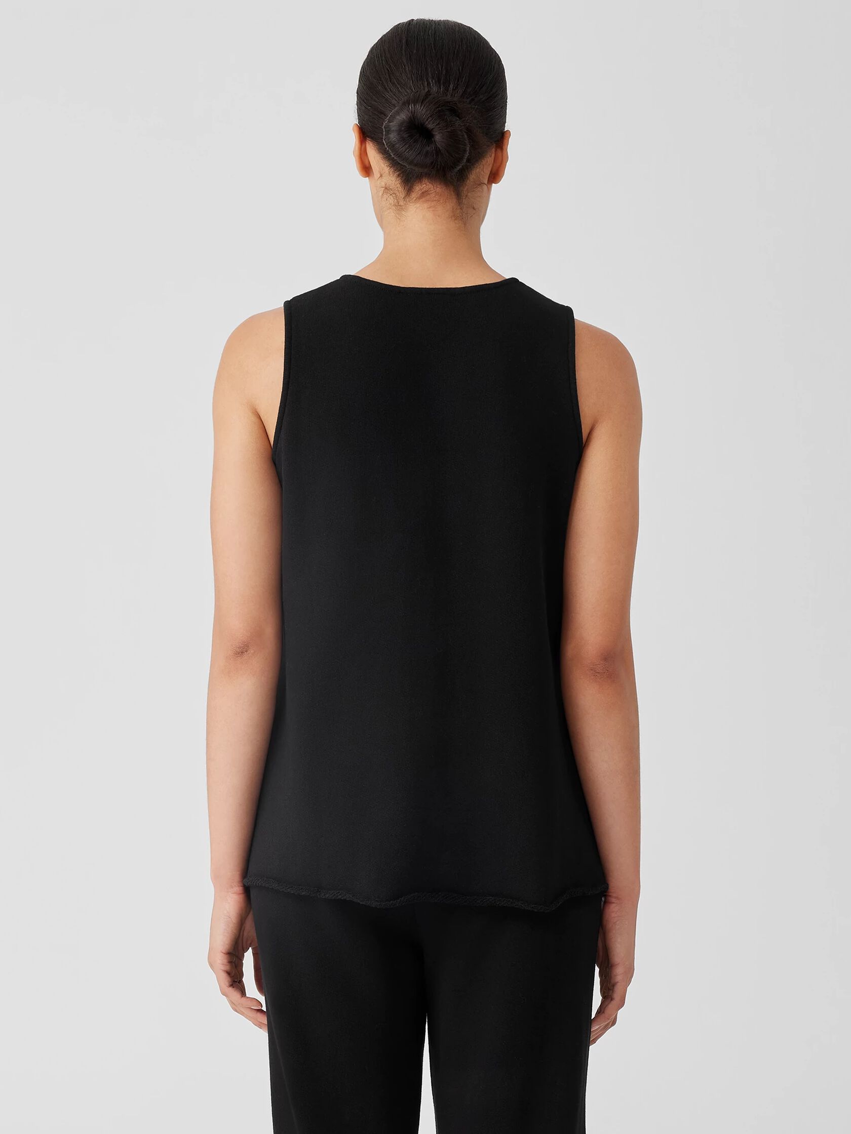Lightweight Organic Cotton Terry Long Tank