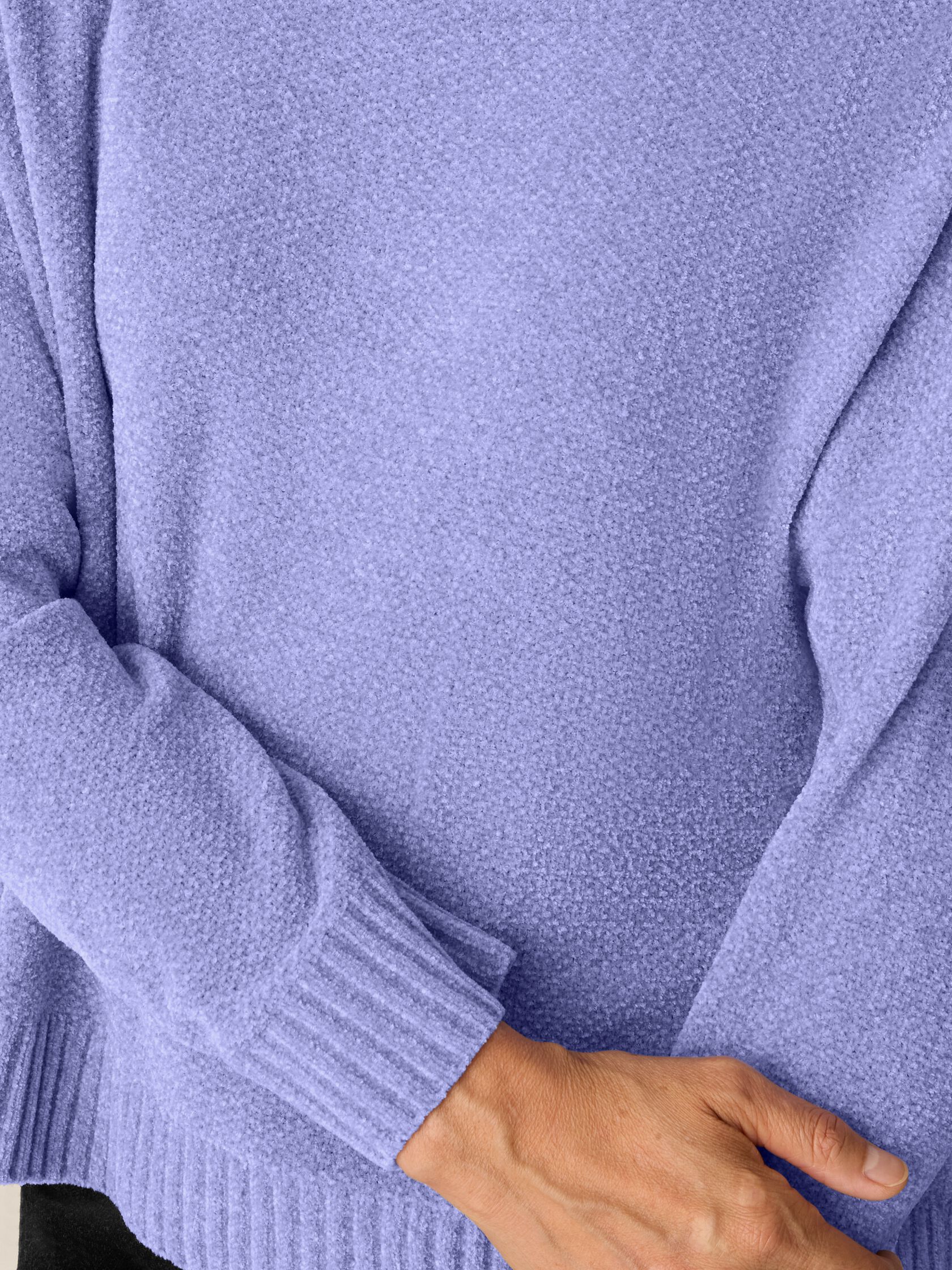 Chenille Blend Crew Neck Top