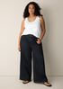 Organic Cotton Stretch Rib Scoop Neck Tank