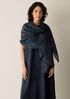 Washed Organic Silk Parachute Scarf
