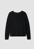 Peruvian Cotton Blend Crew Neck Top