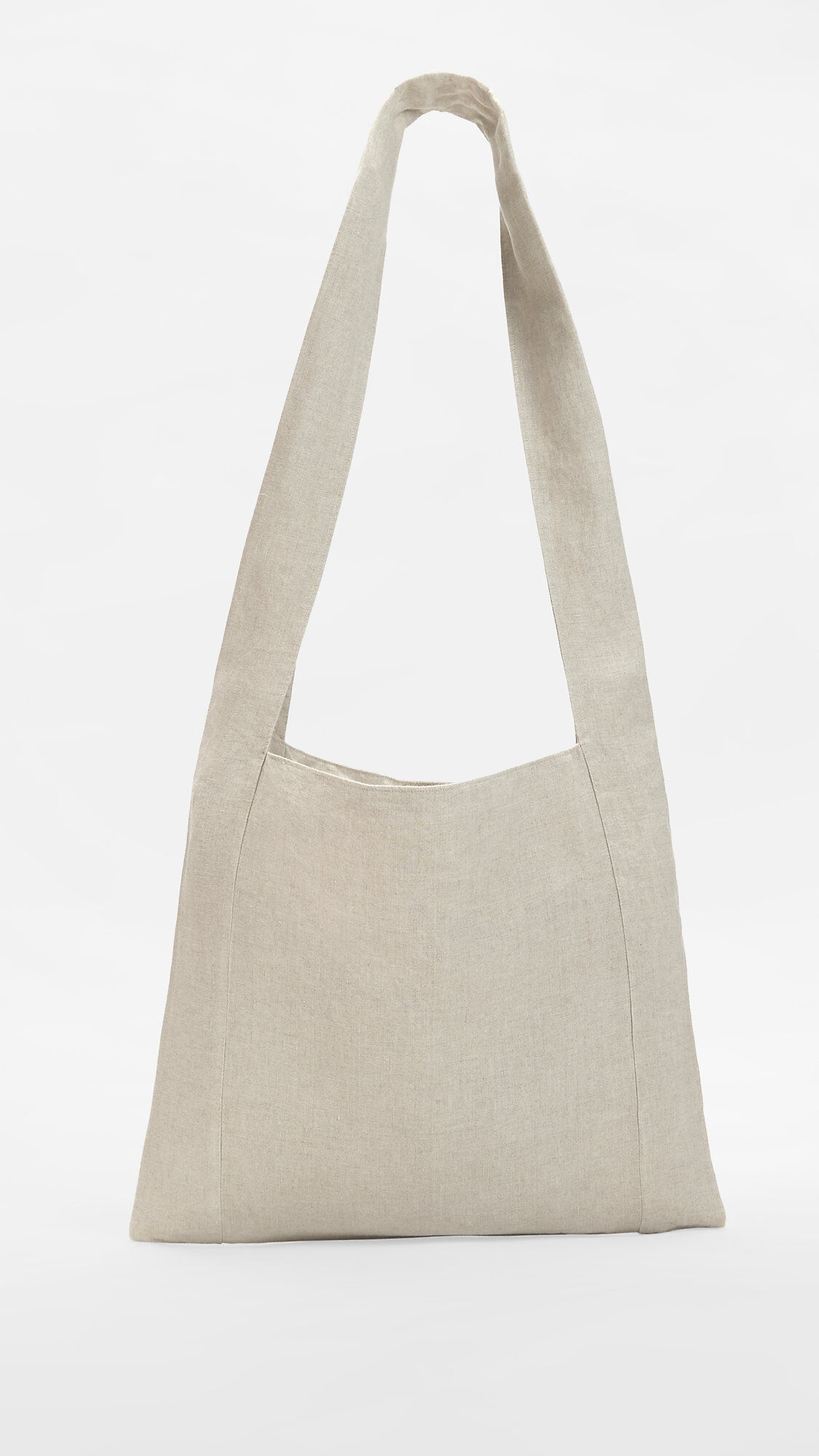 Organic Linen Shopper Tote EILEEN FISHER