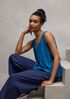 Organic Linen Jersey Scoop Neck Tank