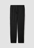 Cotton Blend Ponte Slim Pant