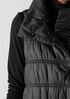 Eggshell Recycled Nylon Stand Collar Vest