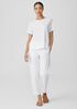 Organic Cotton Slubby Jersey Tee