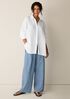 Organic Cotton Lofty Gauze Classic Collar Shirt