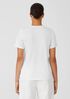 Organic Pima Cotton Jersey Round Neck Tee