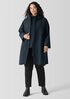 Light Cotton Nylon Hooded Coat