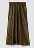 Textured Satin Slip Skirt