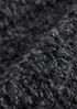 Curly Alpaca Wool Blend Round Neck Coat