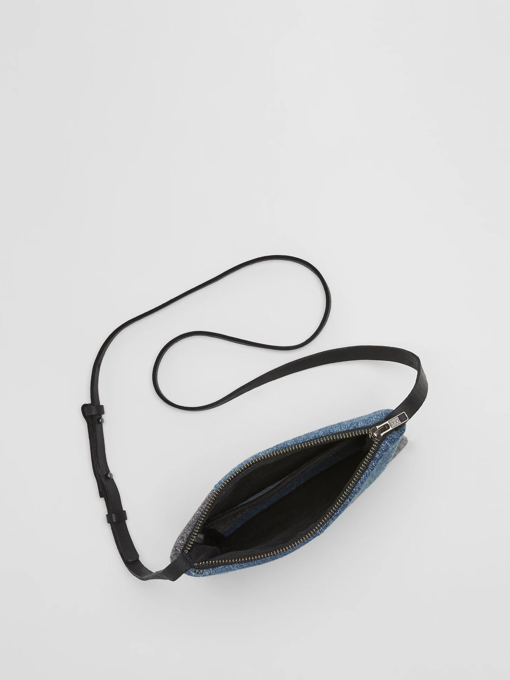 Waste No More Denim Crossbody Bag