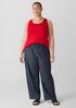 Organic Cotton Stretch Rib Scoop Neck Tank